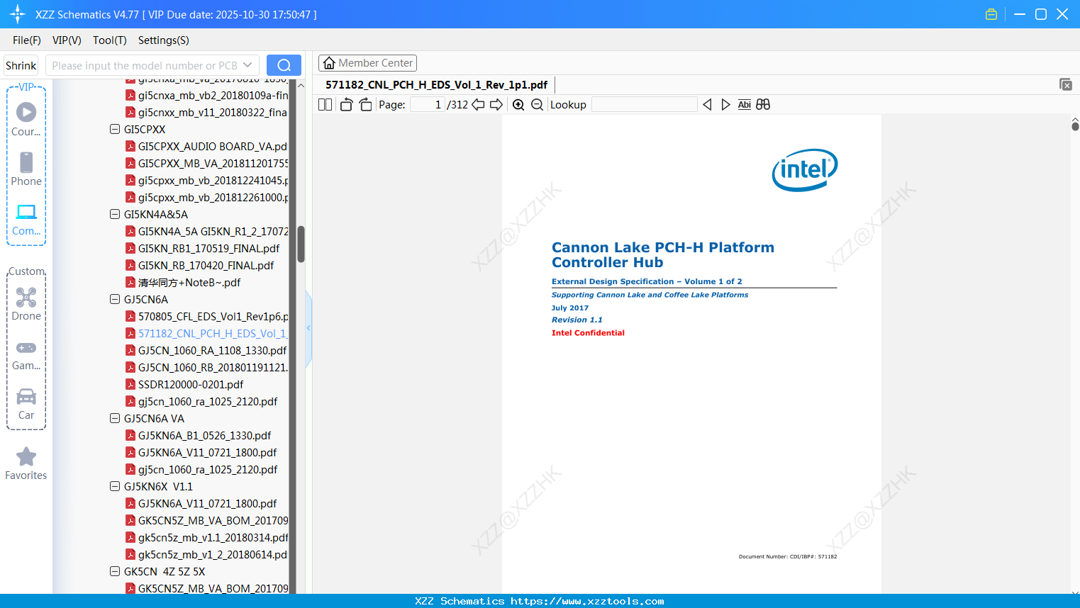 Laptop Mechrevo 571182_CNL_PCH_H_EDS_Vol_1_Rev_1p1